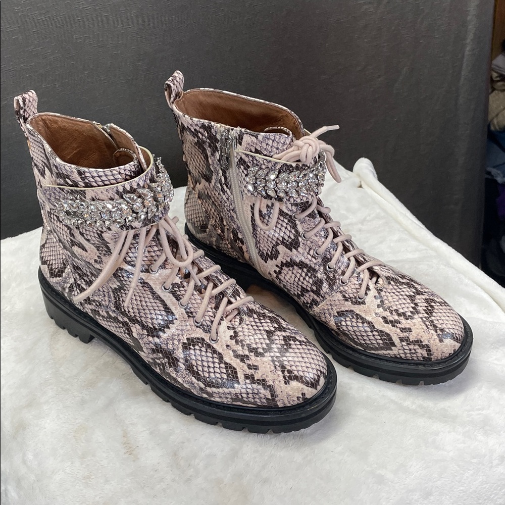 ANTONIO‎ MELANI Brown Leather Boots